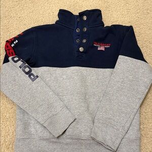 Polo by Ralph Lauren Navy and Gray Kids Sweatshirt